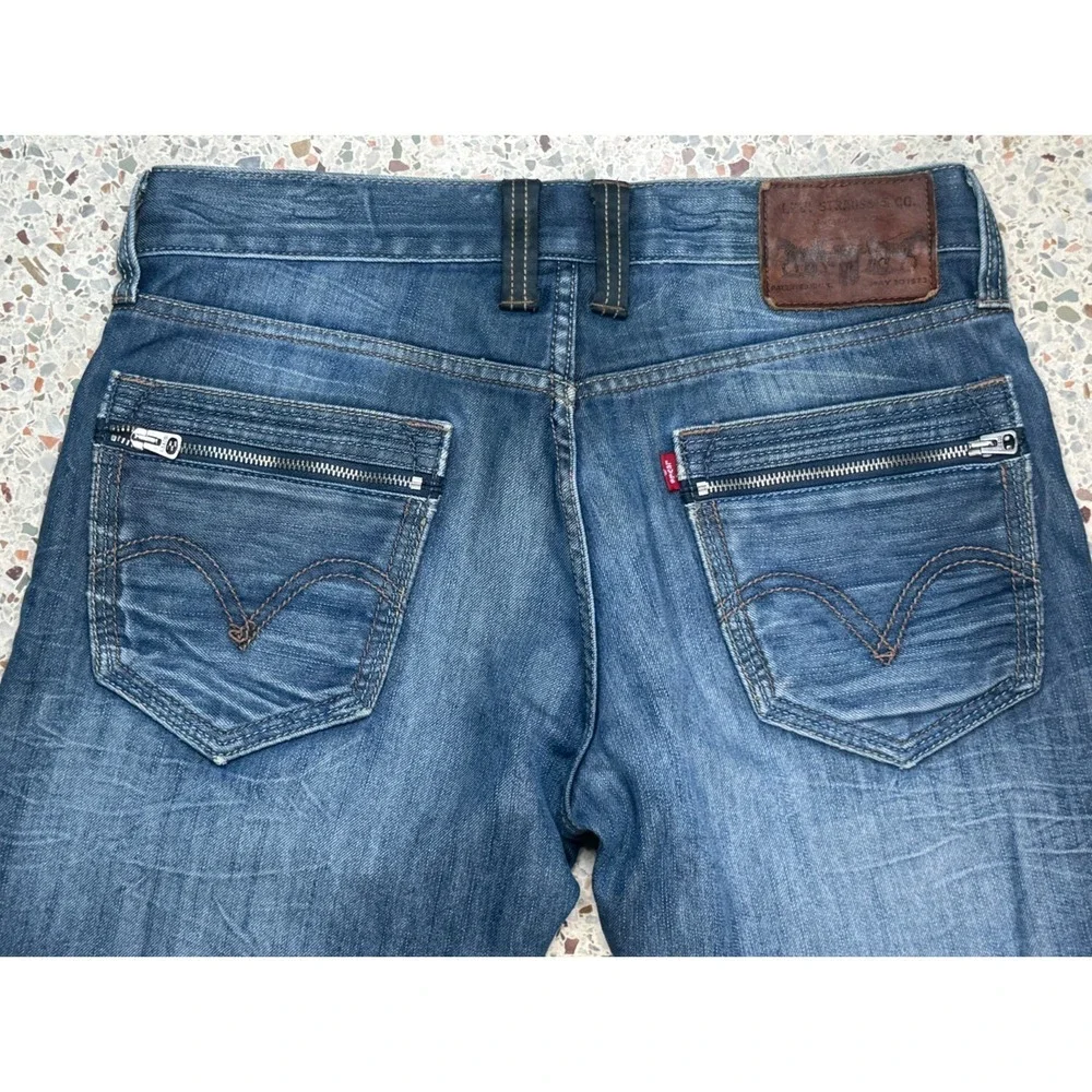 Levi's 514 Slim Straight Mens 8 Pocket Design Straigh Leg Denim Jeans Size 33x30